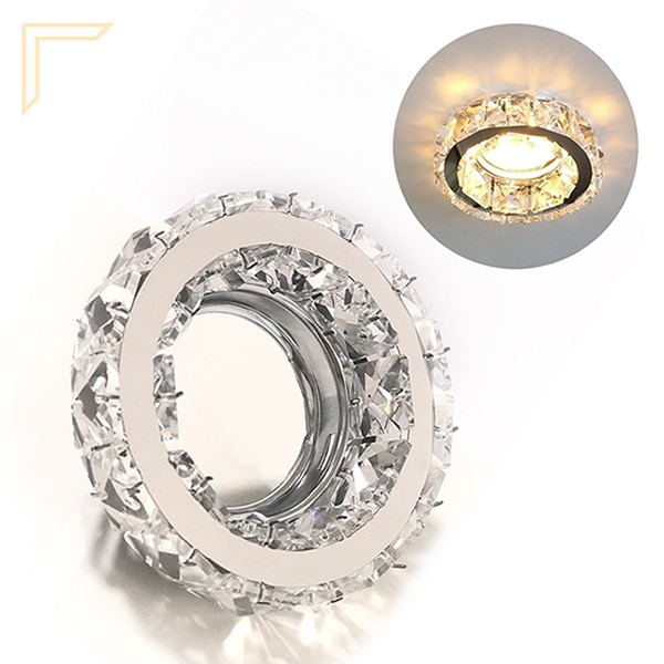 Spot De Cristal Embutir Gesso Redondo Mr16 Lavabo Lup70 Spot De Cristal Embutir Gesso Redondo Mr16 Lavabo Lup70