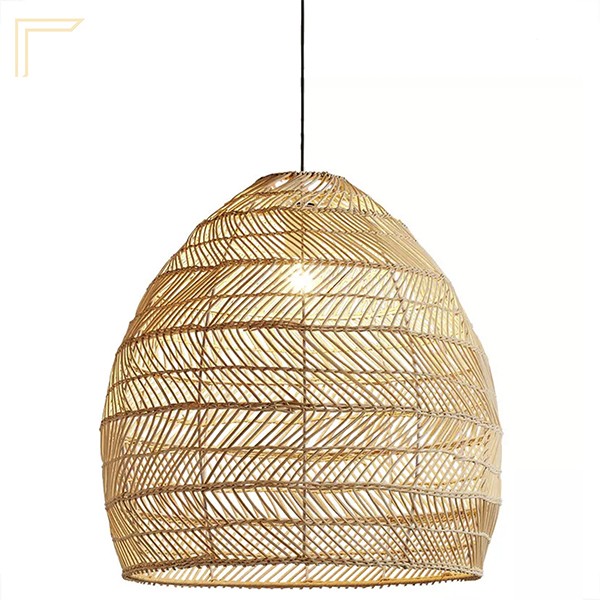 Pendente Nello Fibra Natural Rattan Vime Mesa Quarto Sala Nat15 Pendente Nello Fibra Natural Rattan Vime Mesa Quarto Sala Nat15